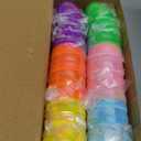 MGparty 72 Pcs 2.3" Fillable Easter Eggs Bulk, Iridescent Plastic Easter Eggs Empty for Easter Egg Hunt, Basket Stuffers, Party Favors, Classroom Prizes and Decorations