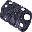 Power Window Regulator with Panel (Motor Not Included) 82481-C2010 Compatible with 2015-2019 Hyundai Sonata | Front Right Passenger Side