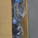 Gotrax KS3 Pro Folding Kick Scooter for Kids, One Key Removable Seat & 3 Extra Wide PU Light-Up Wheels and Anti-Slip Deck, Adjustable Height Handlebar and Lean-to-Steer Scooter for Children Aged 2-8 (Blue)