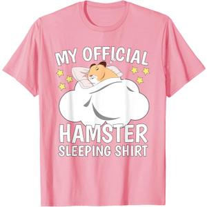 Official Sleeping Shirt Sleep Shirt Pajama Naps PJ Hamster T-Shirt, Size XS