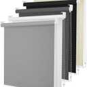 100% Blackout Roller Shades, Blinds for Windows with Thermal Insulated & UV Protection Waterproof Fabric,Window Blinds for Home Office Bedroom, Easy Installed (Grey-20 W x 72)