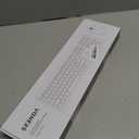 seenda Wireless Keyboard and Mouse Combo, Rechargeable Quiet Keyboard Mouse, Sleek and Ultra Thin Design, Full-Size with Number Pad for Windows, Laptop, PC, Notebook, Desktop (Rose Gold & Black)