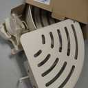 VOLPONE Corner Shower Caddy Suction Cup Shower Shelf Corner No Drilling Bathroom Shower Organizer Storage Rack Adhesive with Towel Bar Hooks(2-Pack, Ivory)