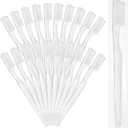 EupHHonycs 200 Pcs Disposable Toothbrush Individually Wrapped Travel Manual Tooth Brush Set Soft Bristle Bulk Toothbrush for Adults Oral Hygiene Dental Care Camping Guestroom Hotel (White)