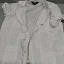 JOGAL Boys Guayabera Shirts Cuban Short Sleeve Casual Button Down Beach Shirt, White Size 6