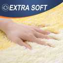 OLANLY Bathroom Runner Rugs Mat 59x24, Extra Soft Absorbent Microfiber Bath Rugs, Rubber Backing, Quick Dry, Washable Long Bath Mats for Bathroom Floor, Tub and Shower, Home Decor Accessories, Yellow