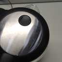 Cosori Electric Kettle, No Plastic Contact With Water, Wide Mouth For Easy Cleaning, Auto Shut Off, 1.7L Tea Kettle & Hot Water Boiler, Water Heater & Teapot, Borosilicate Glass, Black, 1500W (1.8 Quarts)