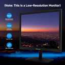 17" Monitor 1280 X 1024 with 45% sRGB Color Correction and 5:4 Aspect Ratio, 75 Hz, VESA Mountable, LED Monitor for PC, Laptop and Computer VGA, HDMI, TN Panel