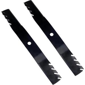 SuperDi 2-Pack Z335M Z345R Z335E Mulching Blades Replacement for John Deere 42" Mower Z TRAK Mower M170642 Z345R X330 X350 X354 X370 X380 UC22008