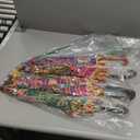 ROYAL CRAFT 5 Pcs Indian Vintage Decorative Umbrella Sun Parasol Wedding Birthday Party Decoration Lot Of Embroidered Umbrella