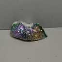 Women's Sequin Jacket Long Sleeve Open Front Blazer Glitter Sparkly Coat Party Casual Cardigan (Green+gold+purple), S