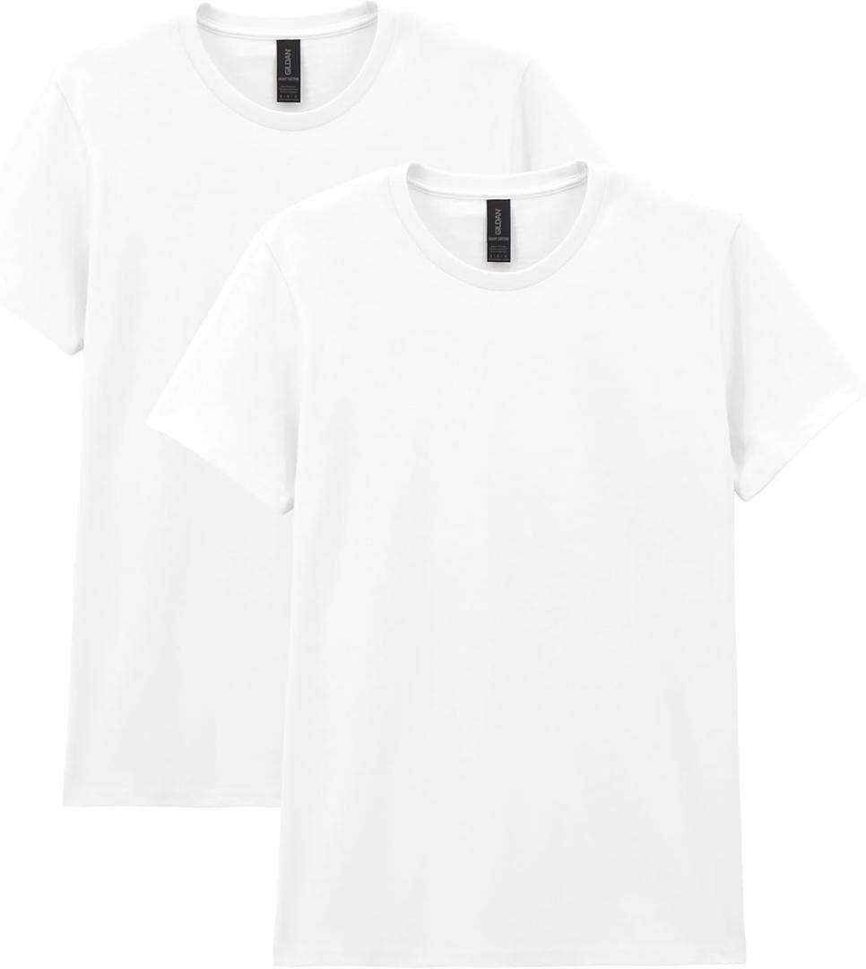 Gildan Women's Heavy Cotton T-Shirt, Style G5000L, 2-Pack