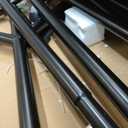 Clothes Clothing Rack, Rolling Heavy Duty Clothes Rack Load 420 LBS With Wheels, Metal Clothes Rack for Hanging Clothes, Portable Standing Clothes Garment Rack, Black,48 inches