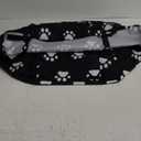 Dog Crate Cover 17x24 inch, Kennel Cover Fit for Dog Crate, Black/Paw