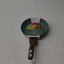 FF GREEN WOOD HANDLE FRYING PAN 8IN