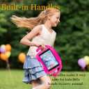 LEDNICEKER Kids Case for iPad Mini 1 2 3 4 5 - Light Weight Shock Proof Handle Stand Kids Friendly for iPad Mini, Mini 5 (2019), Mini 4, Mini 3rd Generation, Mini 2 Tablet - Magenta/Rose