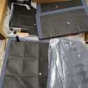 Marsail 89" Sofa, 3 Seater Couch for Living Room, Modern Sofa with Deep Seats Supportive Cushion and Wide Armrests, Easy to Clean with Removable Covers, Linen Fabric, Blue