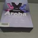 Adjustable Weighted Vest for Women & Men, 4-10lb/11-20lb/20-32lb Vest with 6 Ironsand Weights for Strength Training and Home Workout, Weight Vest with Reflective Strip for Running, Walking (Pink)