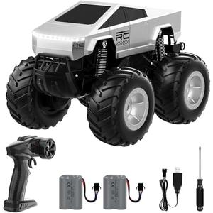Gralima Remote Control Car, RC Truck Car for Kids, 2.4GHz Amphibious Waterproof All Terrain Truck for Boys, Gifts for Boys