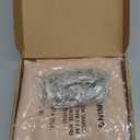 Tulle Backdrop Curtain with Lights String 10FT X 8FT Champagne Sheer Tulle Backdrop Curtains for Wedding Birthday Party Reception Photo Booth Background Decorations (2 Panels 5x8FT)