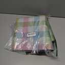 Duraaamo Easter Pastel Checkered Rug, 24 x 35 Inch Spring Checkered Area Rug Outdoor Colored Front Porch Door Mat Welcome Easter Layering Rustic Mat, Entryway Farmhouse Holy Week Decor (1'11" x 2'11" (Rectangular))