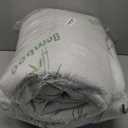 Cooling Mattress Topper - King Size | Plush Pad Mattress Topper for Back Pain Relief, 8-21" Deep Pocket | Viscose Made from Bamboo Pillow Top | Bedroom Essentials (Green)