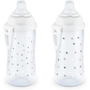NUK Active Sippy Cup, 10 oz, 2 Pack, 12+ Months, Timeless Collection, 