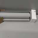 ChrisDowa Blackout Window Shades, Cordless Roller Blinds for Indoor Windows, Light Grey 28"W x 72"H