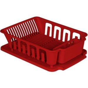 Sterilite 2pc Large Sink Set - Red by STERILITE