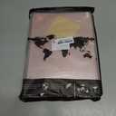 MOSISO Compatible with MacBook Air 13 inch Case 2025 2024 2023 2022 M4 A3240 M3 A3113 M2 A2681, Plastic Hard Shell&Keyboard Cover&Screen Film&Pouch for MacBook Air 13.6 inch Case, Baby Pink