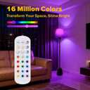 Battery Operated Floor Lamp, Cordless Floor lamp with 5200mAh Battery,RGB Floor Lamps, Timer Function Suitable for Living Room Sofa Area Bedroom RV and Balcony