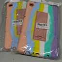 Grifobes for Samsung Galaxy Tab A7 Lite Case, 8.7 inch Shockproof Rugged Protective Cover with Stand for 2021 Tab A7 Lite 8.7" Tablet SM-T220/T225/T227U for Kids Boys Children (Camo Colorful) 2 Pcs