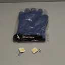 KITCHEN PERFECTION Silicone Smoker Oven Gloves -Extreme Heat Resistant BBQ Gloves -Handle Hot Food Right on Your Smoker Grill Fryer Pit|Waterproof Oven Mitts Grill Gloves |Superior Value Set+3 Bonuses (One Size Fits Most, Navy)