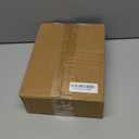 1.7 oz Mini Glass Spice Jars with Labels, Small Stash Jars with Airtight Hinged Lid, 12 Pack Empty Spice Bottles with Rubber Gasket for Herb Tea Seasoning Storage