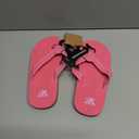 Zeroxposur, Kids Flip-Flops, Outdoor Footwear, Hot Pink, Size 3/4