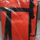 Cooler Insulated Food Delivery Bag & Drink Carrier with Hard Bottom, XXX-Large Grocery Catering Travel Thermal Frozen Carrier, Pizza Bags for Commercial Delivery, Cold Warmer Accessories