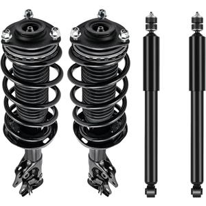 4PCS Front & Rear Shock Absorber Complete Strut Assembly, Compatible with Honda Civic Sedan 1.3L 1.8L 2006-2011, Acura CSX 2.0L 2006-2011, Replacement OE 172287 172286 5609