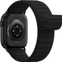 Magnetic Sport Bands Patented Compatible with Apple Watch Band 49mm 46mm 45mm 40mm 44mm 38mm 41mm 42mm for Men Women, Nylon Strap Replacement for iWatch Ultra/3/2/1 Series 11 10 9 8 7 6 5 4 3 2 1 SE