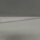 Frameless Shower Door Bottom Seal Shower Sweep with Drip Rail for 1/4" Glass,36" Long, Vinyl, Clear