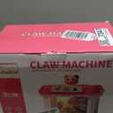 Claw Machine for Kids, Mini Vending Machine with Music & 36 Mini Toys, Candy Grabber Prize Dispenser, Electronic Arcade Game Birthday Party Gifts for 3 4 5 6 7 8 Years Old (Pink)