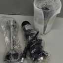 Immersion Blender 5 in 1 Hand Blender, Electric Blenders Max 1000W Heavy Duty Motor, 21 Speed & Turbo Mode Handheld Blender, Milk Frother, Egg Whisk, 800ml Beaker, 600ml Chopper Stainless Steel Blades (Silver)