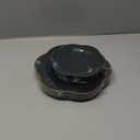 Liacere 50PCS Green Plastic Plates - Heavy Duty Disposable Plate-Green and Gold Include 25PCS Dinner Plate, 25PCS Dessert Plates for Easter&Baby Shower Gifts & Chrismas &Christmas