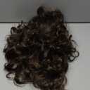 Mens Short Curly Brown Wig Handsome Synthetic Full Wigs Natural Halloween Cosplay Costume Hair Wig