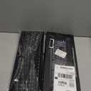 Large Print Backlit Keyboard, USB Wired Computer Keyboard, Full Size Keyboard with White Illuminated LED Compatible for Windows Desktop, Laptop, PC, Gaming, Black