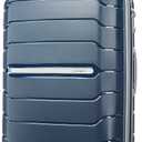 Samsonite Freeform 28-Inch Large Luggage with Dual 360 Spinner Wheels - Checked Suitcase - TSA Lock, Airline-Approved - Lightweight Durable Polypropylene Expandable Hardshell - Navy