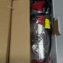 KOIOS 5-in-1 Hand Immersion Blender, 1000W 12 Speed Handheld Blender Stick with Copper Motor Stainless Steel Blade, 600ml Mixing Beaker,500ml Food Processor, Whisk, Milk Frother, Non-BPA, Red