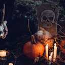 TOYMYTOY Halloween Foam Graveyard Decorations - Outside Tombstones & Yard Signs (4 Pack), RIP Gravestone & Haunted House Decorations