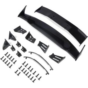 Coolplay 1/10 RC Car Body Wing Spoiler Body Shell Rear Spoiler Tail Wing Side Mirror Toy Vehicles Parts