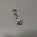 NYSW NEW YORK STANDARD WATCH CO. Stainless Steel Stretch Watch Band for 18mm Lugs - Radial Expansion, No Buckle, Sleek Metal Finish (20mm)