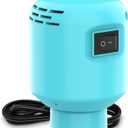 Electric Pump for Vacuum Storage Bags, 55W 5000PA Portable Travel Vacuum Pump for Storage Bags (Blue)